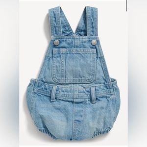 Jean  overall Romper for baby